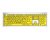 Logickeyboard Large Print Black on Yellow ALBA Slimline Keyboard - Mac
