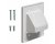 AVShop Cable Pass-Through Wall Plate, Double Gang Reversible - White