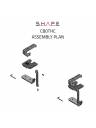 Shape Camera Cage with Top Handle for Canon EOS C80