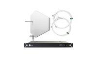 RF Venue Diversity Fin IPX 4-Channel Wireless Mic Upgrade Pack - White