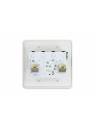 Sound Tools WallCAT 5 Audio Over CAT5 Wall Mount - XLR Female (White)