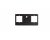 Kramer 2 Single Power Socket Slots, 3 Insert Slots
