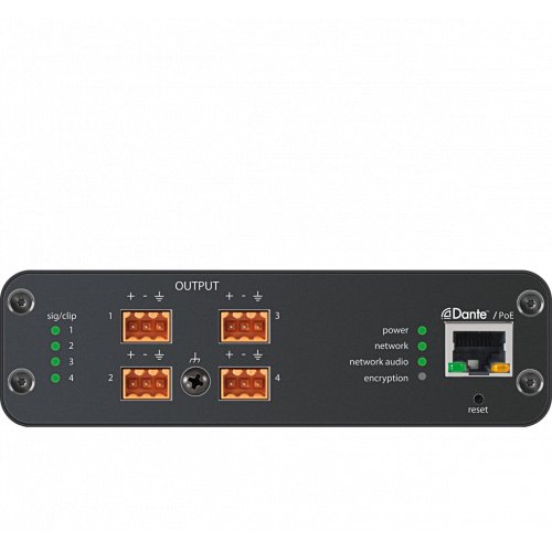 Shure ANI4OUT Dante Audio Network Interface 4x Block