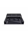 Headliner Pitch Black Flight Case w/Laptop Tray & Wheels for System One