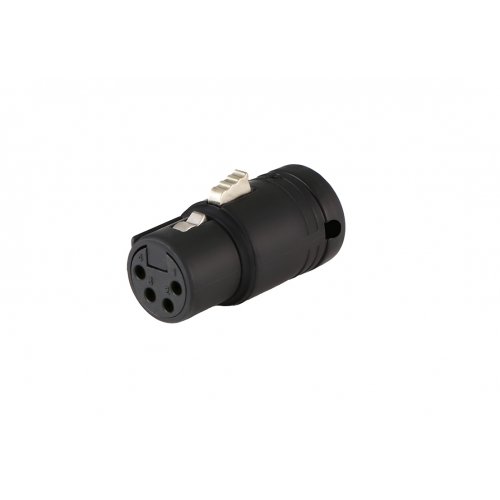 Cable Techniques Low-Profile Right Angle XLR 4-pin Female