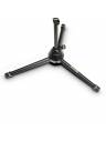 Gravity Short Mic Stand w/ Tripod Base & 2-Point Telescoping Boom - 880mm