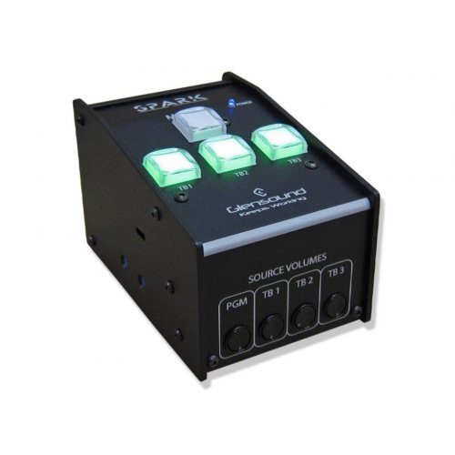 Glensound SPARK 3 Sub Compact Single User Commentary w/ 3 Talkback Channels