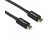 StarTech Thunderbolt 3 USB-C Cable - 40Gbps - 0.8 m (2.7 ft.)