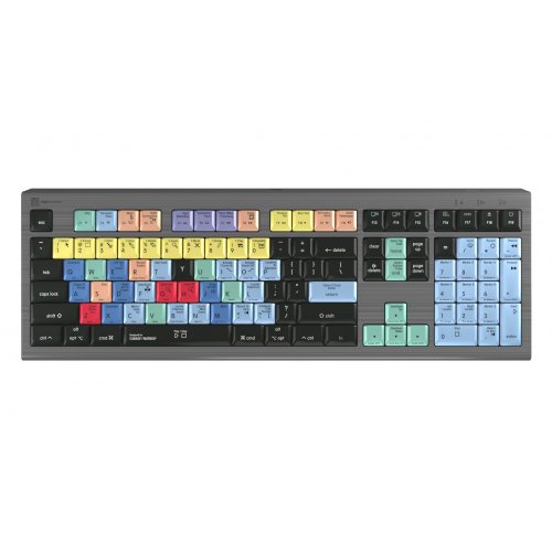 Logickeyboard Steinberg Cubase & Nuendo ASTRA 2 Backlit Keyboard - Mac