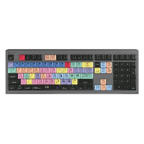 Logickeyboard Premiere Pro CC ASTRA 2 Backlit Keyboard - Mac