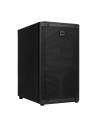 RCF EVOX JMIX9 Active Three-Way Portable Column Speaker w/8ch Mixer - Black