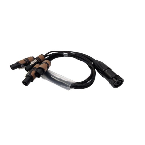 BRTB NL8 Male to Quad NL4 Female (NL8 to NL4 Splitter) - 12awg
