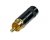 Rean NYS352BG RCA Plug - Black