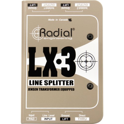 Radial LX-3 Passive Line Splitter