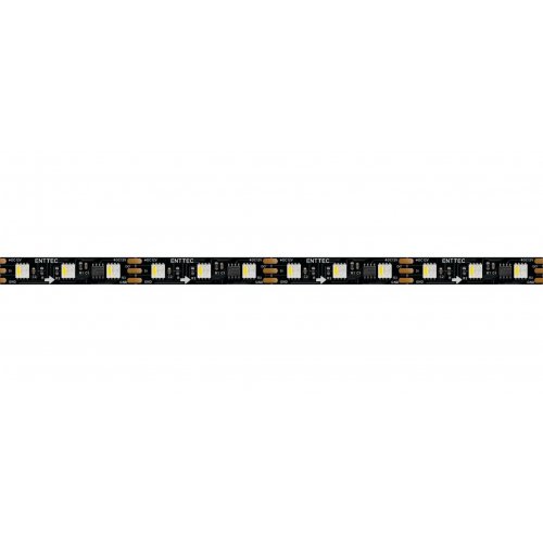 ENTTEC 8PXB60 RGBW Pixel Strip (12V, 60-LEDs/m, 3:1) Long Range w/Black PCB, 5M