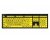 Logickeyboard Large Print Black on Yellow NERO Slimline Keyboard - PC