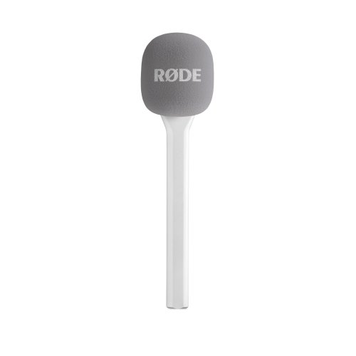 RODE Interview GO Handheld Adaptor for Select Wireless Transmitters - White