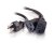 C2G Power Splitter Cable 16AWG 1x2 - 14in