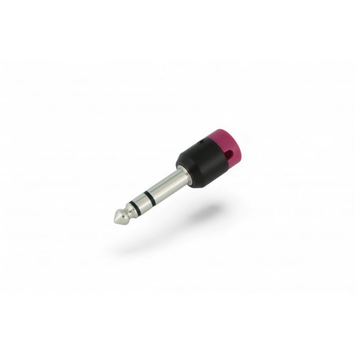 Cable Techniques Low-Profile Right Angle 1/4in TRS w/Standard Cap - Purple