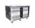 ProX 12U 24in Dual Vertical Rack Shock Mount Case w/ Sliding Slam Doors, Wheels