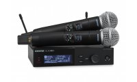 Shure SLX-D+ Dual Digital Wireless Handheld System w/SM58 Microphones