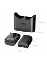 SmallRig Turbo Charging Kit for Canon LP-E6P Camera Batteries