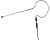 Galaxy Audio ESM8 Single Ear Headset Microphone - Black