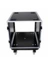 ProX 10U, 24 Inch Depth Rack Mount Case with Wheels