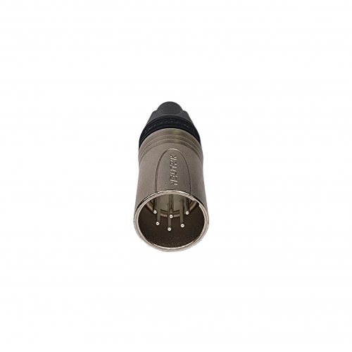 Neutrik NC6MSXX 6-Pin XLR Male Connector (Switchcraft Pinout)