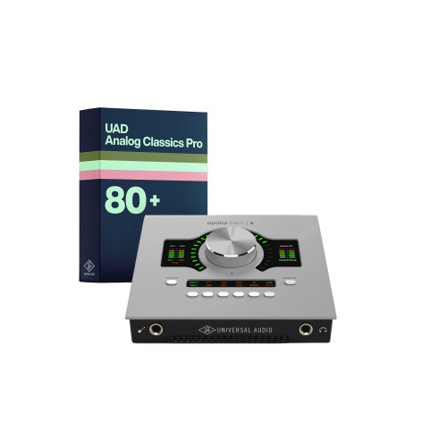 Universal Audio Apollo Twin X DUO Gen 2 w/ UAD Analog Classics Pro