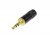 Rean NYS231BG 3.5mm Plug (Black/Gold)