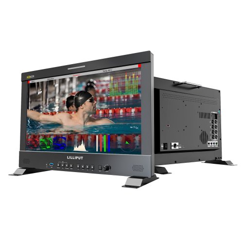 Lilliput Q18 17.3 Inch 8K 12G-SDI Production Monitor (Gold Mount)