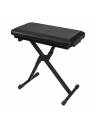 Gravity Stands Height-Adjustable Folding Keyboard Bench