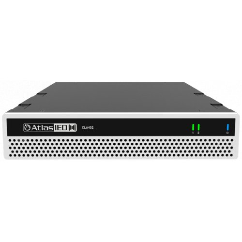 AtlasIED 2ch 200w Power Amplifier 70v or Low Impedance