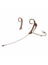 THOR SHADOW SH20 Dual Ear Headworn Mic w/MicroDot Cable - Brown, LEMO Adaptor