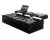 Odyssey Black Label Glide Style Turntable Battle Coffin for 12in Mixer