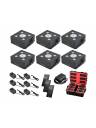 JMAZ MAD PAR RUBIX 20W RGBA LED Battery Powered Outdoor Uplight Kit