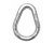Burger Rigging Pear Shape Weldless Links