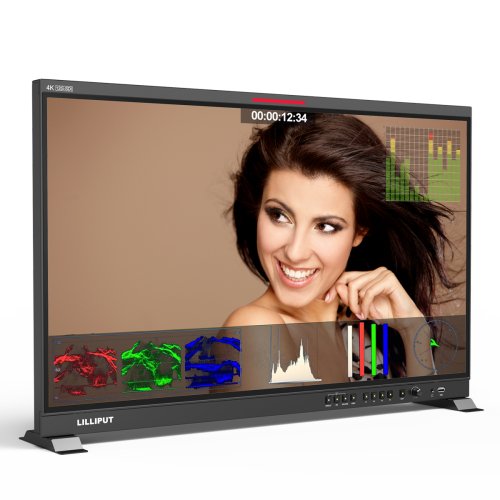 Lilliput Q31-ABBP 31.5in 12G SDI Monitor (Gold Mount)