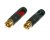 Neutrik NF2C-B/2 RCA Phono Plugs (Pair)