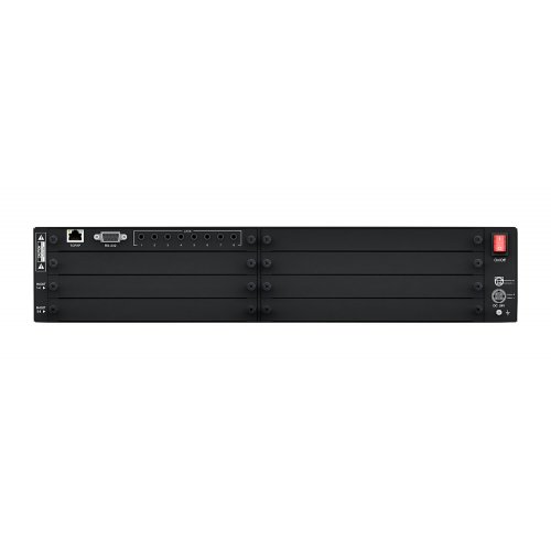 BLUSTREAM CUSTOMPRO-HUB Custom Pro Matrix Hub featuring 8x Modular Bays