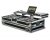 Odyssey Remixer Glide Style Battle Turntable Coffin for 12in Mixer