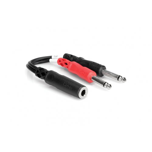 Hosa YPP-136 1/4 in TRSF to Dual 1/4 in TS