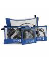 Orca Bags OR-180 Transparent Accessory Pouches (4 Pack)