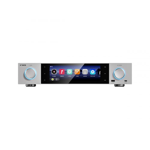 FiiO S15 High-Res Desktop Audio Streamer - Silver