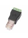 Obsidian Control NETRON RJ-T ESTA Compliant RJ45 DMX to 3-Wire Screw Terminal