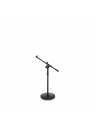 Gravity Touring Mic Stand w/ Base & 2-Point Adjustable Boom - Short