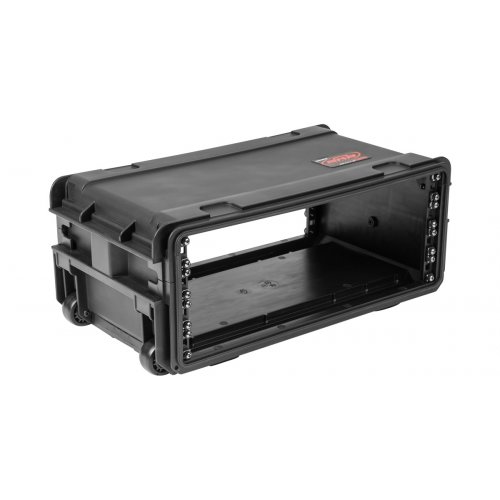 SKB 3i-4U11-W 4U Injection Molded 11in Deep Rack w/Wheels