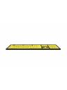 Logickeyboard Large Print Black on Yellow NERO Slimline Keyboard - PC
