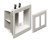 Arlington Two-Gang Recessed TV Box for Power and Low Voltage